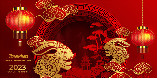 Avis de vacances du Nouvel An lunaire chinois Tonmind 2023